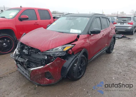 2024 Nissan Kicks Sr Xtronic Cvt z USA, uszkodzony, nr VIN 3N1CP5DV0RL471502